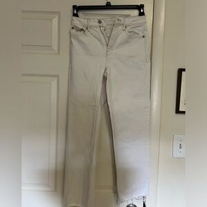 Off White Topshop Jeans, Straight Leg size 26
